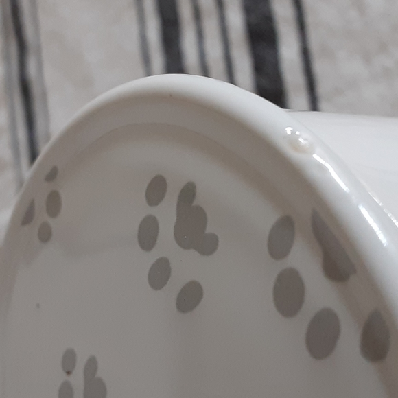 Mount Clemens Pottery Brown Baggin' It Whimsical Cat Tail Handle Lidded Mug - Picture 8 of 8